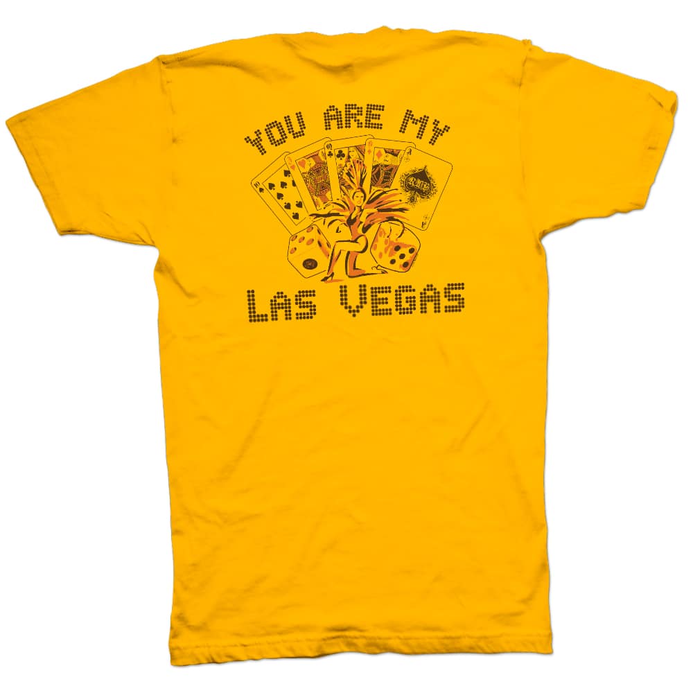 Red Wanting Blue Vegas Shirt Back