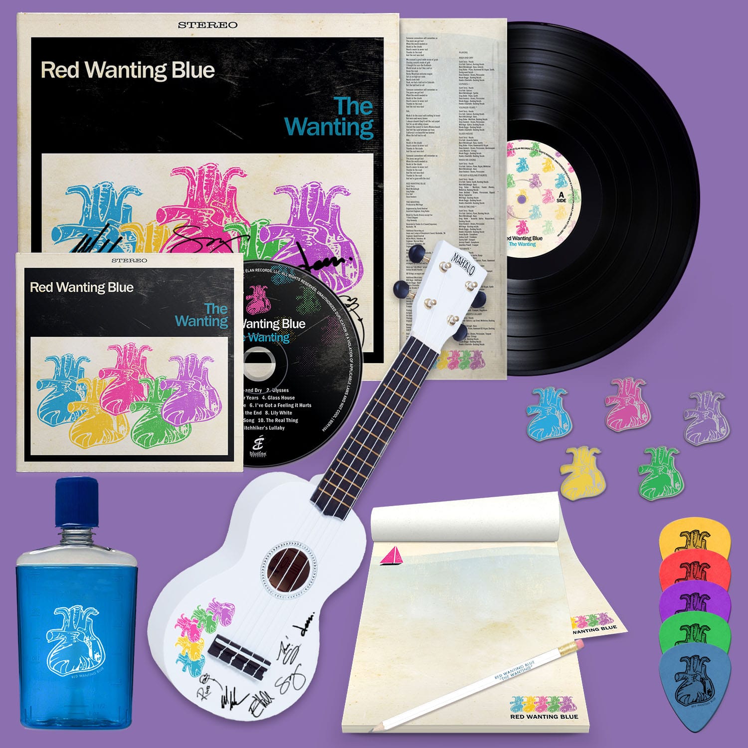 "The Wanting" Purple Heart Bundle Package