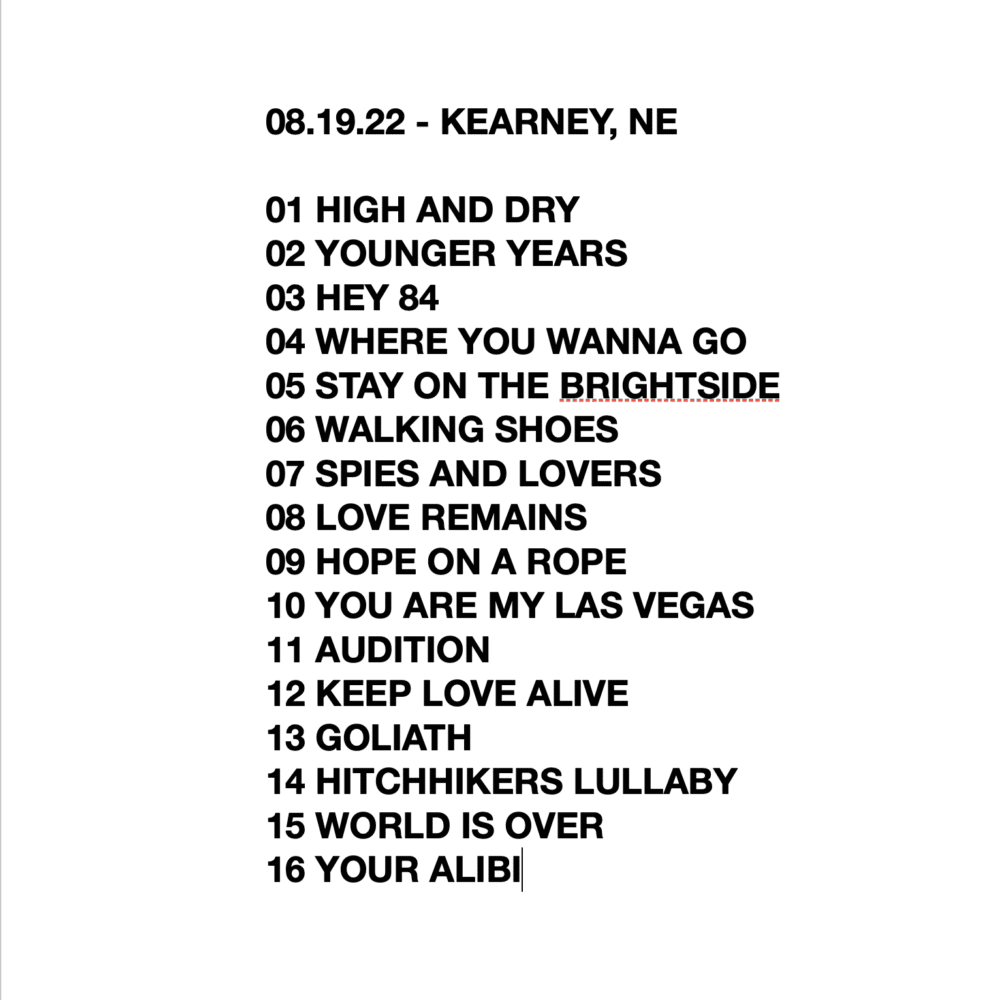 08/19/2022 - Kearney, NE (Live Show Recording) - Image 2