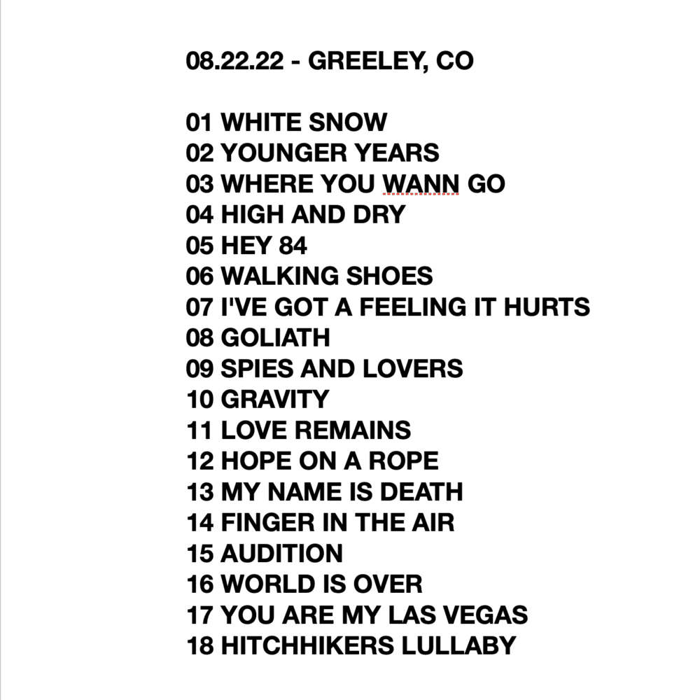 08/22/2022 - Greeley, CO (Live Show Recording) - Image 2