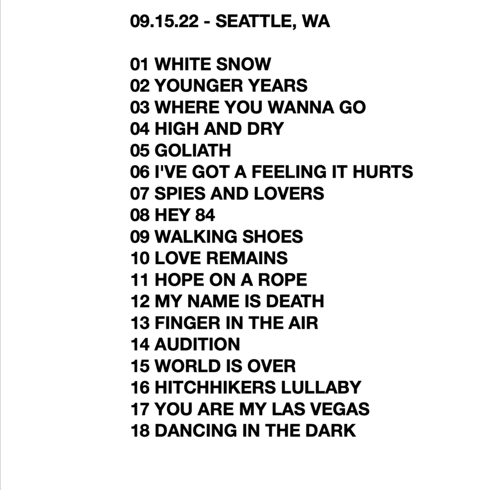 09/15/2022 - Seattle, WA (Live Show Recording) - Image 2