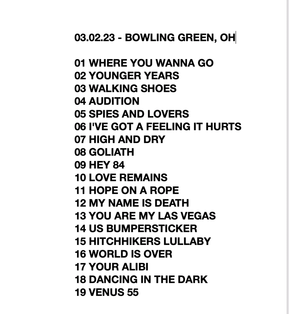 03/02/2023 - Bowling Green, OH (Live Show Recording) - Image 2