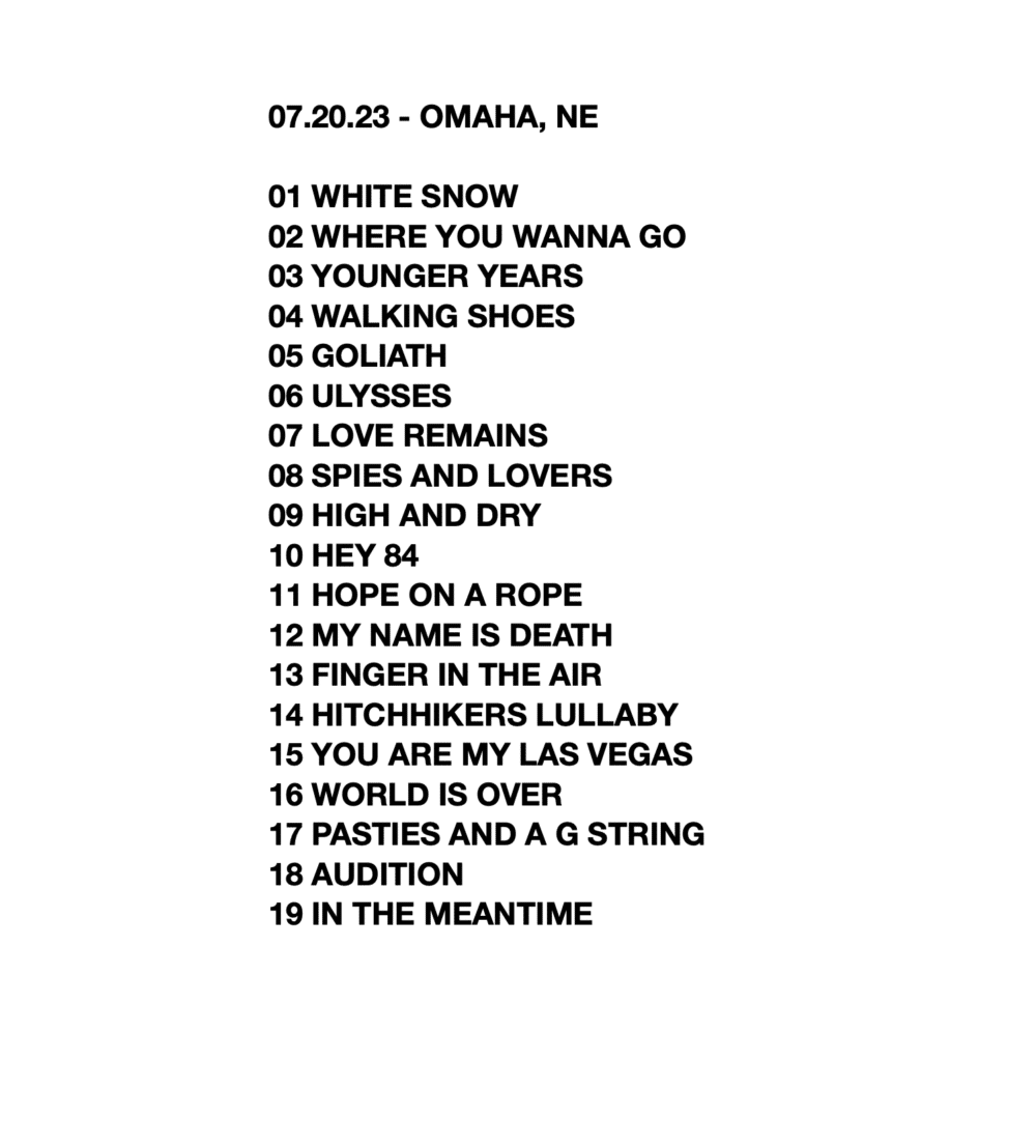 07/20/2023 - Omaha, NE (Live Show Recording) - Image 2