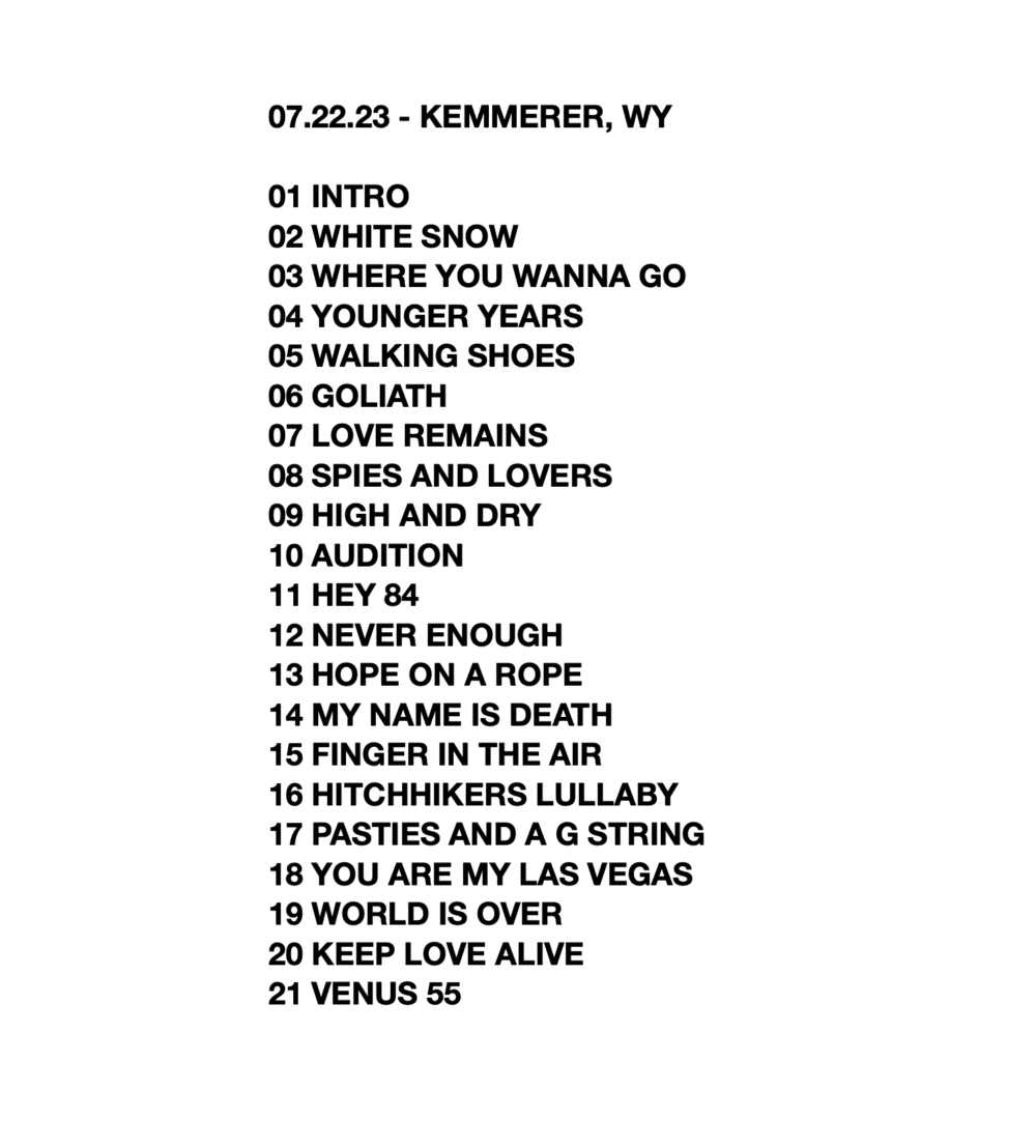 07/22/2023 - Kemmerer, WY (Live Show Recording) - Image 2