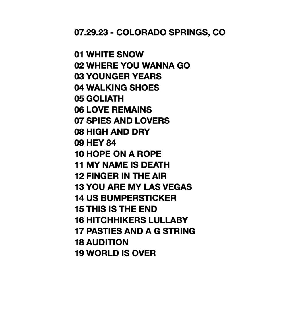 07/29/2023 - Colorado Springs, CO (Live Show Recording) - Image 2