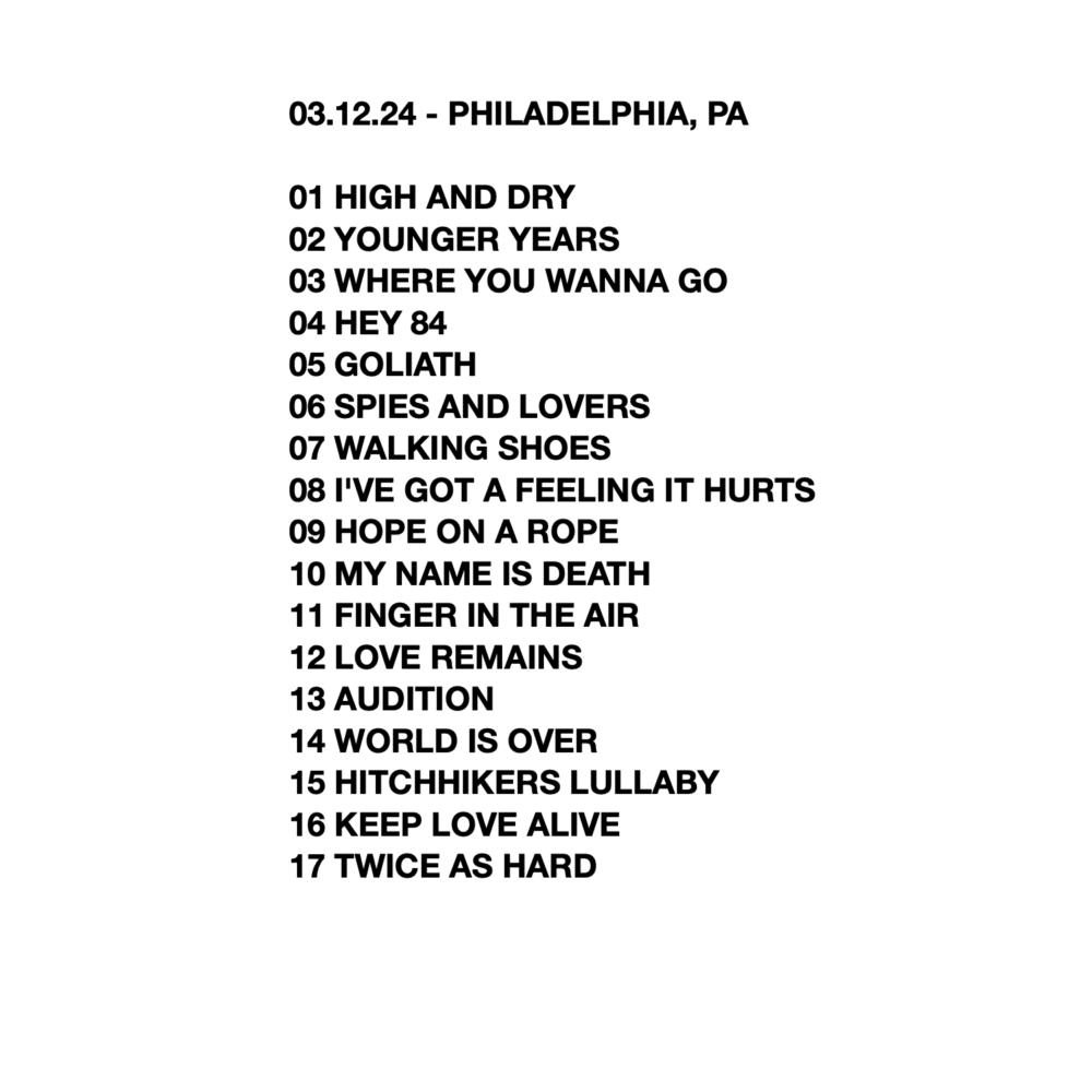 03/12/2024 - Philadelphia, PA (Live Show Recording) - Image 2