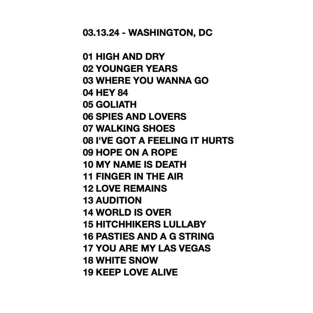 03/13/2024 - Washington, DC (Live Show Recording) - Image 2