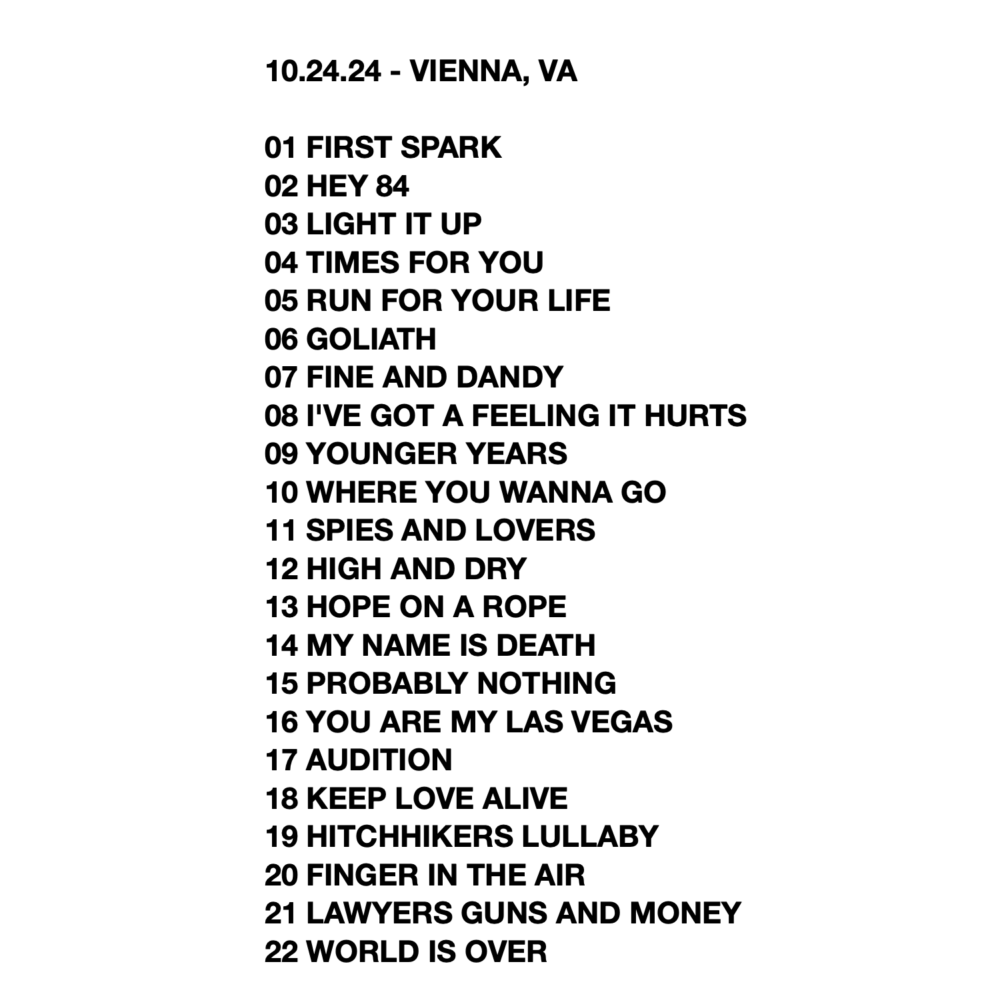 10/24/2024 - Vienna, VA (Live Show Recording) - Image 2