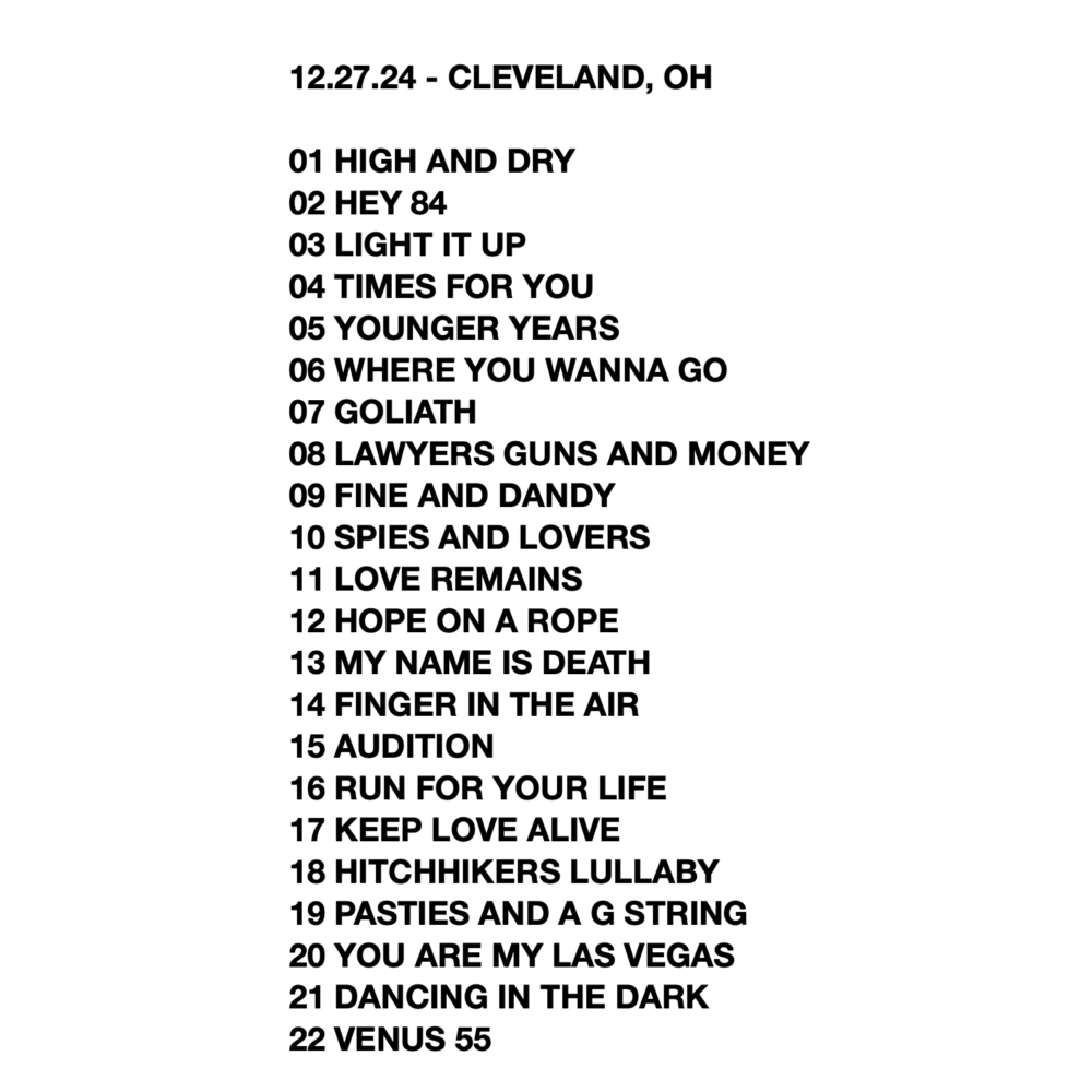 12/27/2024 - Cleveland, OH (Live Show Recording) - Image 2