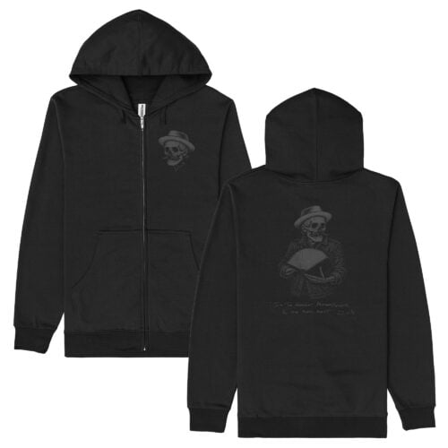 My Name Is Death Zip Hoodie - Blackout Edition