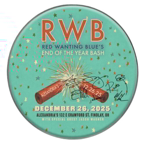 12/26/25 Findlay, OH – Autographed Drumhead