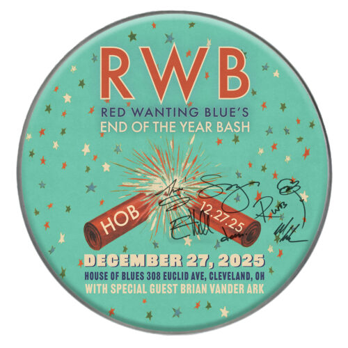 12/27/25 Cleveland, OH – Autographed Drumhead