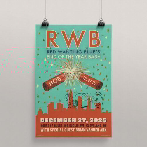 12/27/25 Cleveland, OH Poster (Signed)