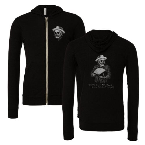 My Name Is Death Thin Zip Hoodie - B-Stock (Misprint Edition)