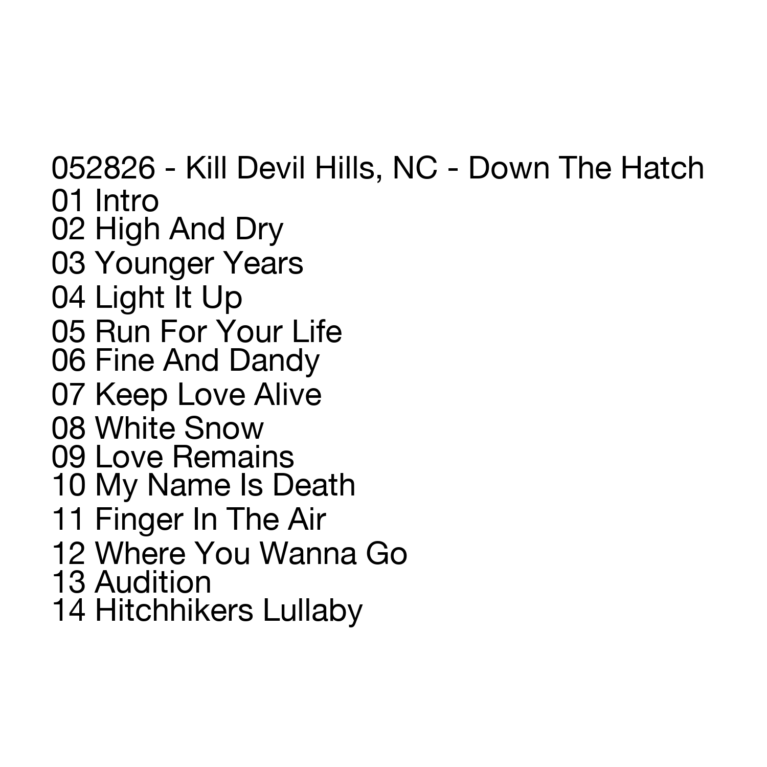 05/28/2026 - Kill Devil Hills, NC (Live Show Recording) - Image 2
