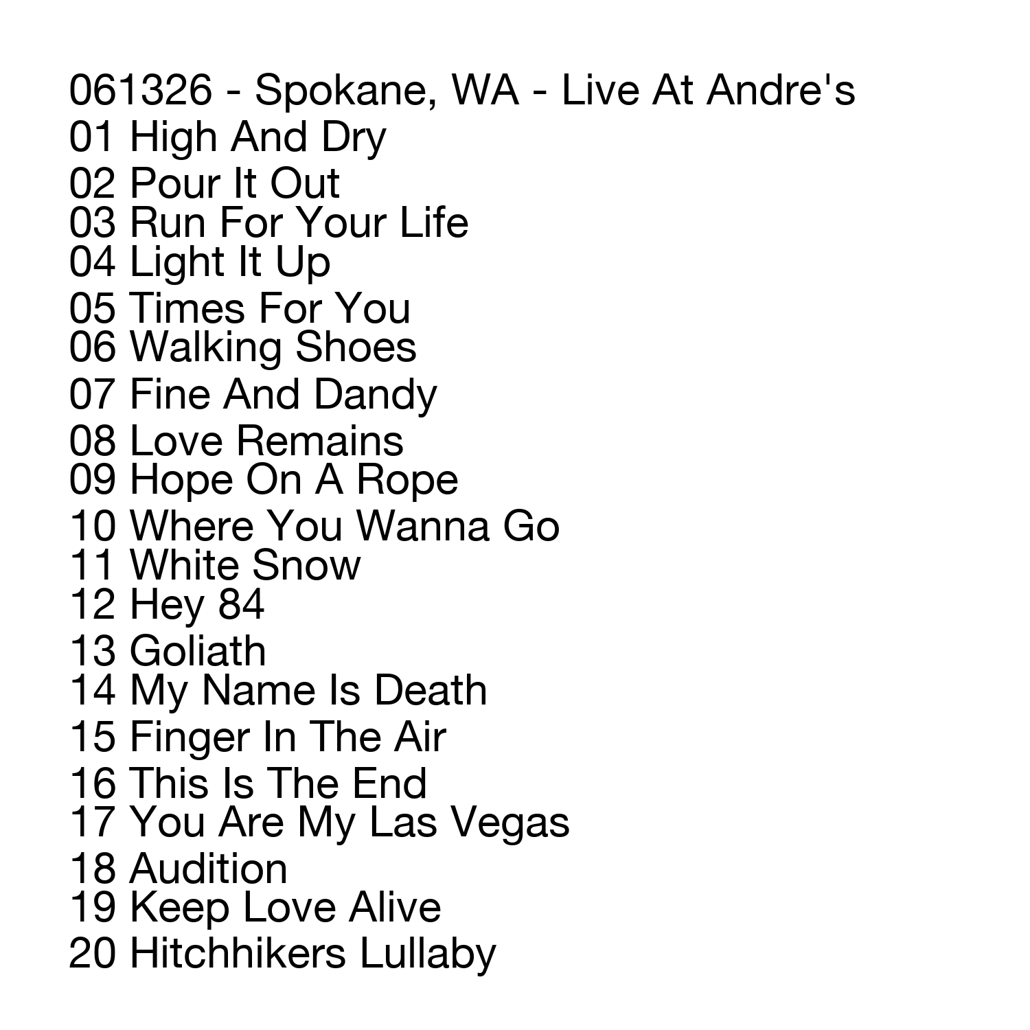 06/13/2026 - Spokane, WA (Live Show Recording) - Image 2