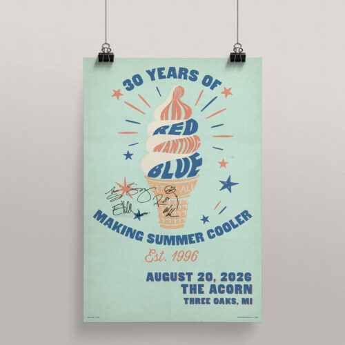 08/20/26 Three Oaks, MI Poster (Signed)