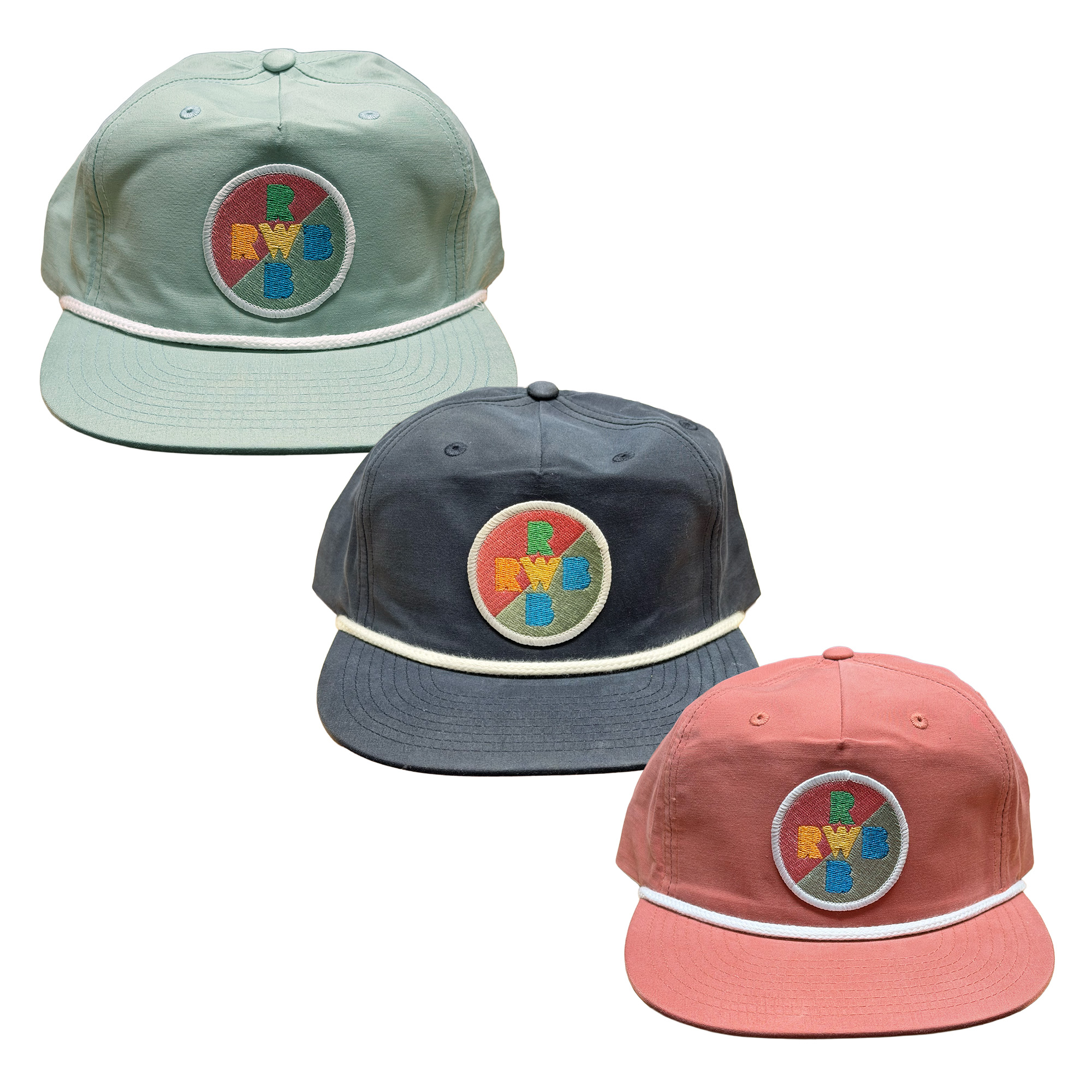 RWB Patch Rope Hat